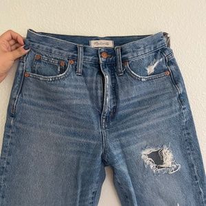 The classic straight Jean from madewell